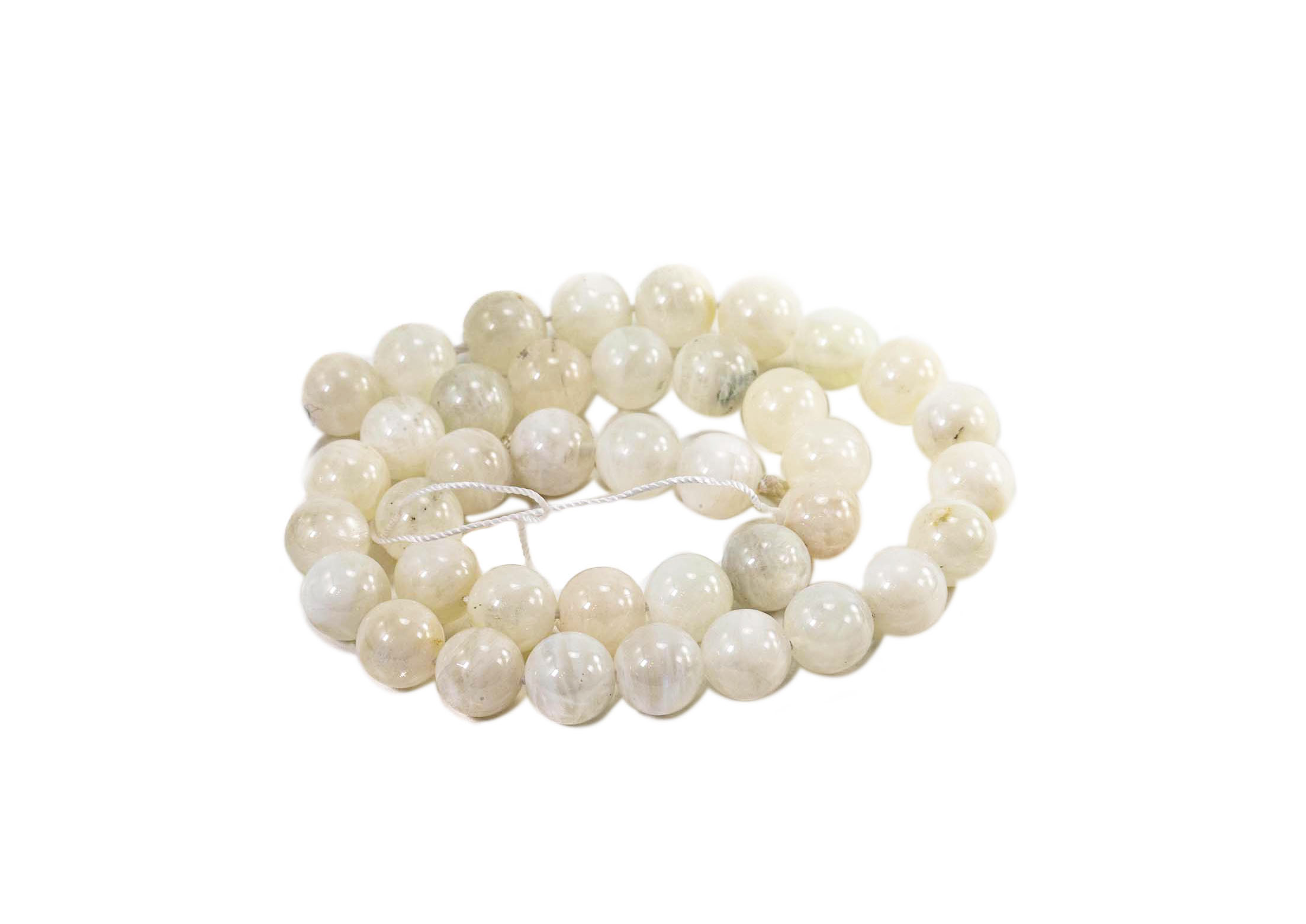 Moonstone Beads (6 mm, 8 mm or 10 mm) - Crystal Dreams World